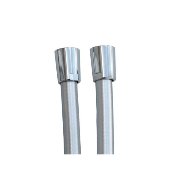 FLEXIBLE DOUCHE PVC CHROME 1.75CM